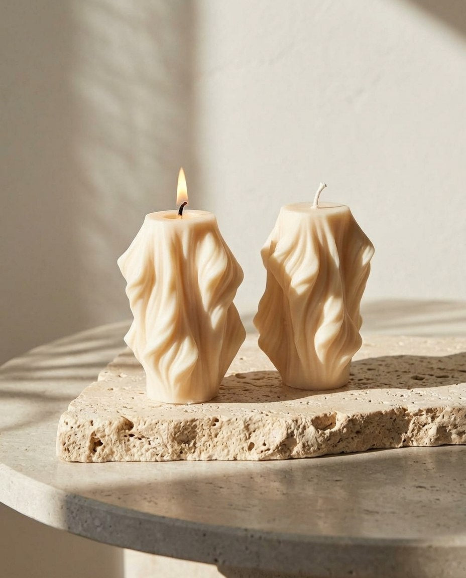 SoftMoon Sculptural Soy Candle